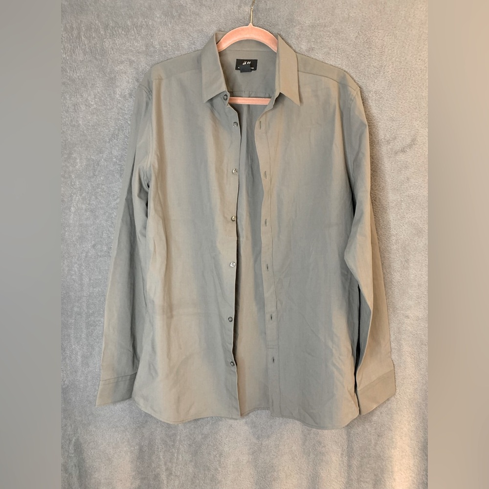 H&M men’s dress shirt size large slim fit NWOT